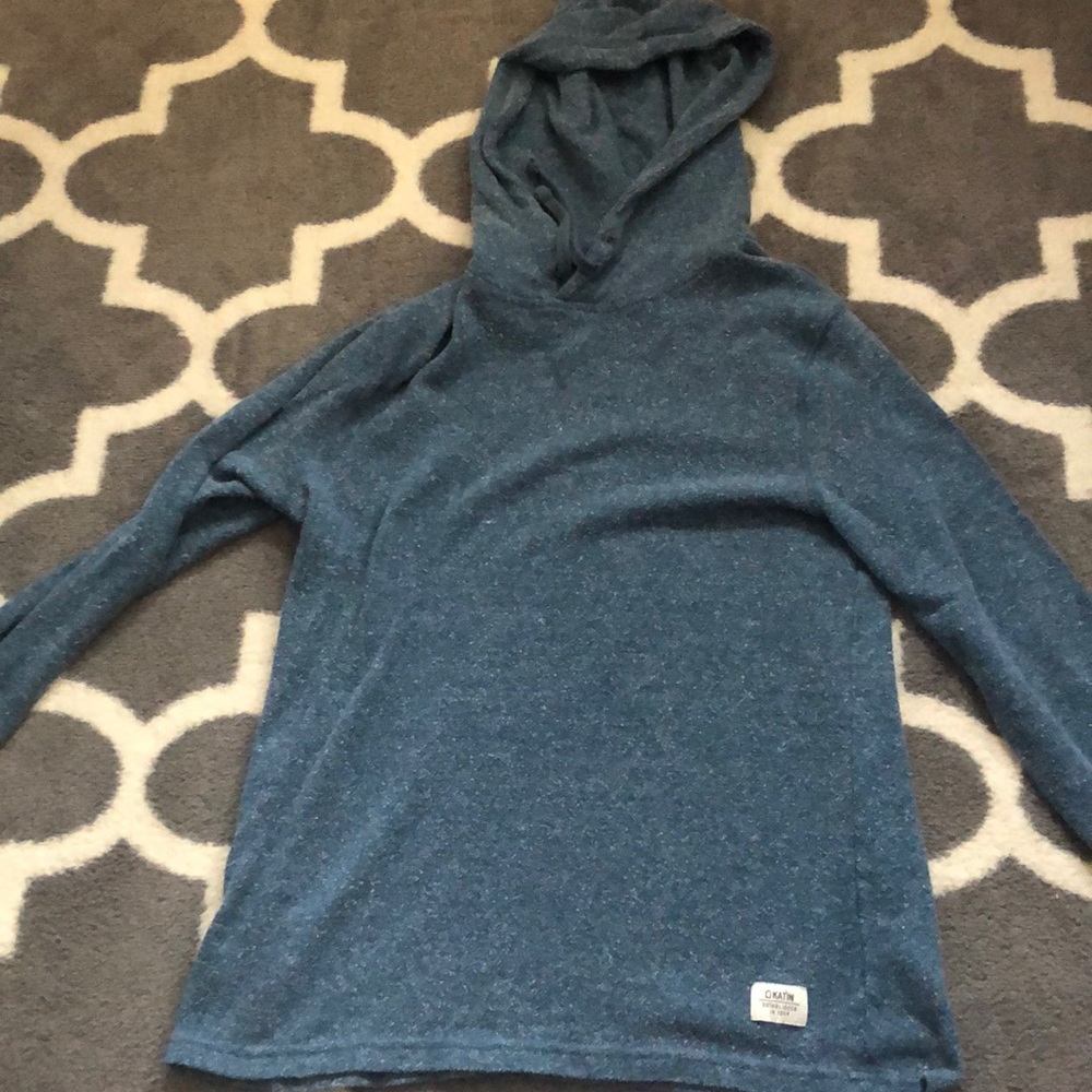 Blue Katin hoodie size small